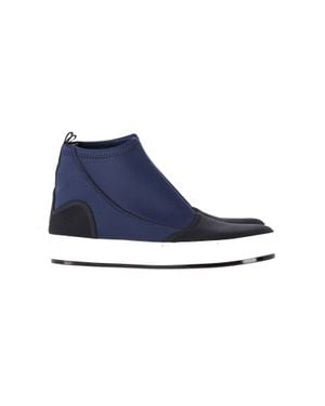 Marni Neoprene Sneaker Boots - Blue