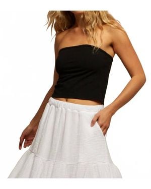 PERFECTWHITETEE Vera Tube Top - Black