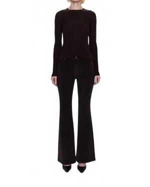 Pistola Kinsley Corduroy Flare Jeans - Black