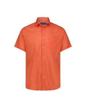 American Heritage Stretch Short Sleeve Shirt - Orange