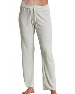 PERFECTWHITETEE Leann Straight Leg Pants - Gray