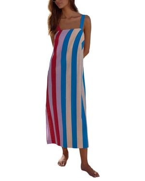 DELI S Printed Maxi Dress - Blue