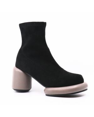 All Black Mod Stretch Bootie - Black