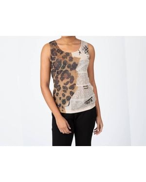 Berek Graffiti Mesh Tank - Black
