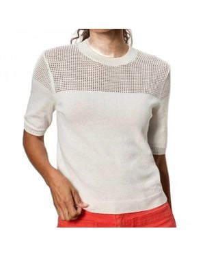 Sanctuary Mix Stitch Tee - Gray