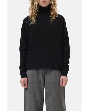 Closed Rolli Turtleneck Merino Wool Sweater - Black