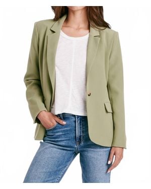 Another Love Berkeley Long Sleeve Blazer - Green