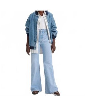 Levi's Premium Ribcage Bell Jeans - Blue