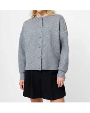 French Connection Riddley Drop Shoulder Cardigan - Gray