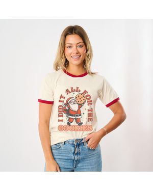 Simply Sage Market I Did It All For The Cookies Santa - Red