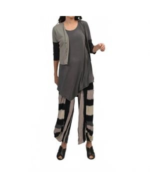 Alembika Jess Crinkle Punto Pants - Black