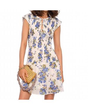Heartloom Faith Mini Dress - Blue
