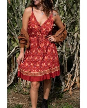 Supreme Cami Dress - Red