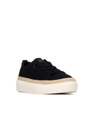 Xti Refresh Collection Casual Lace-Up Sneakers - Blue