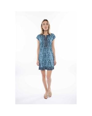 Calypso St. Barth Lucy Tunic - Blue