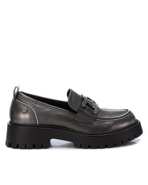 Xti Casual Moccasins By - Black
