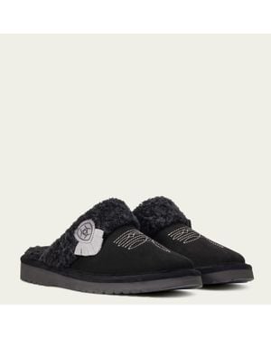 Ariat Jackie Square Toe Slipper - Black