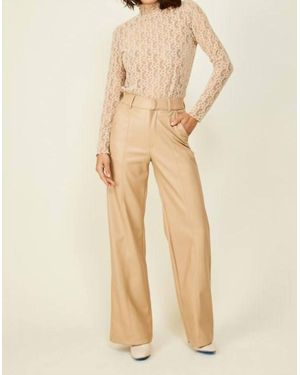 Line & Dot Carmela Pant - Natural