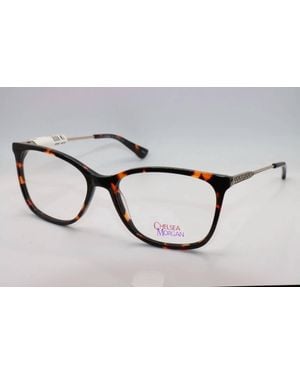 Chelsea Morgan Cm8008 Rectangle Eyeglasses - Black