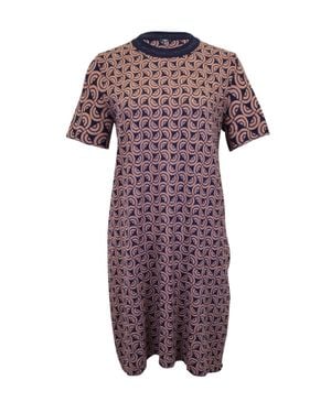 Weekend by Maxmara Weekend Max Mara Lurex Knit Shift Dress - Purple