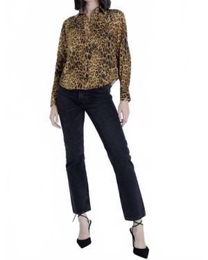 Karina Grimaldi Mariana Print Blouse - Blue