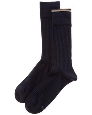 BOSS Boss Set Of 2 Light Rib Sock - Blue