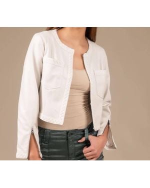 Marrakech Atlas Vegan Leather - White