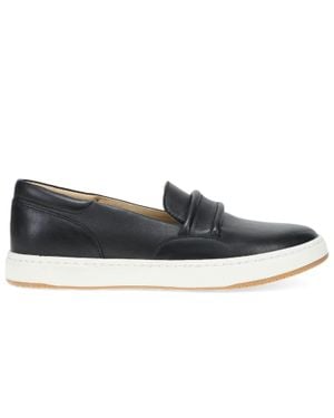 Dansko Josephine Leather Loafers - Blue