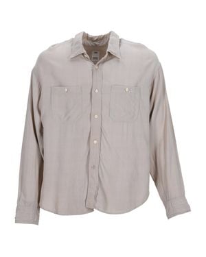 Visvim Pocket Detailed Buttoned Shirt - Gray