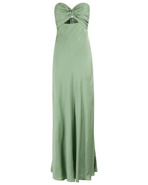 Essentiel Antwerp Hierro Strapless Midi Dress - Green