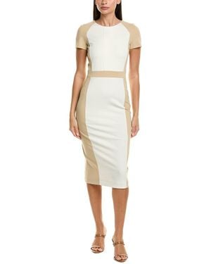 BOSS Darsa Sheath Dress - White