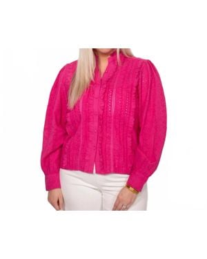 Layerz Clothing Kathleen Top - Pink