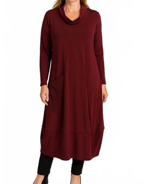 Chalet Et Ceci Imaan Midi Dress - Red
