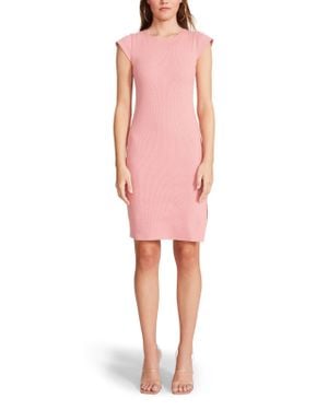 BB Dakota By Steve Madden Sips Bodycon Dress Stretch Jdm755 - Pink