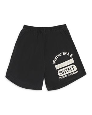 Saint Michael Creation Easy Shorts - Black
