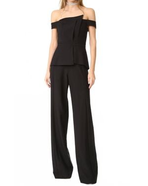 Black Halo La Reina Jumpsuit - Black