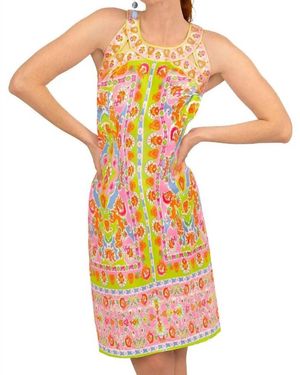 Gretchen Scott Isosceles Cutout Sundress - Multicolor