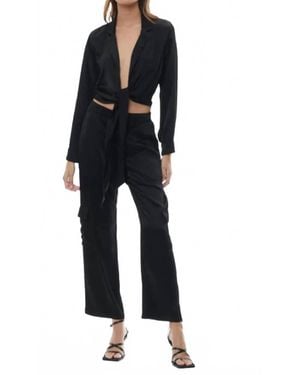 Young Fabulous & Broke Finlay Cargo Pants - Black