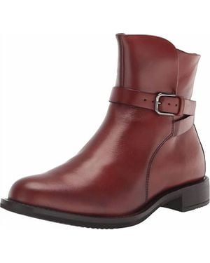 Ecco Sartorelle 25 Mid Cut Buckle Ankle Boot - Brown