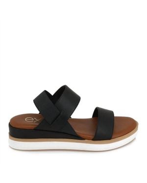 Exe' Amanda Sandal - Black