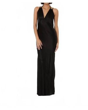 Young Fabulous & Broke Monica Maxi Slip Dress - Black