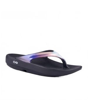 OOFOS Oolala Luxe Sandal - Blue