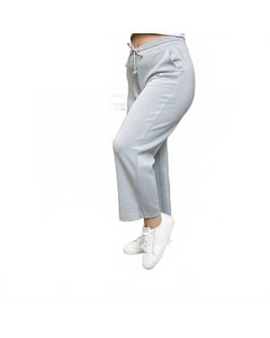 Wishlist Hold The Vision Elasticized Waistband Cropped Pants - Blue
