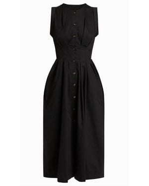 Kika Vargas Mette Dress - Black