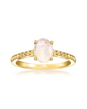 Ross-Simons Moonstone Birthstone Ring - Metallic