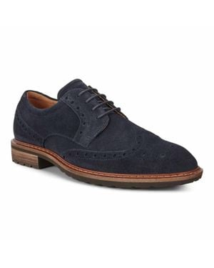 Ecco Vitrus I Wing Tip Tie - Blue