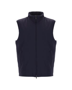 Fay Wind Utility Vest - Blue