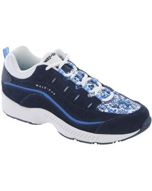 Easy Spirit Romy 30 Padded Insole Printed Running Shoes - Blue