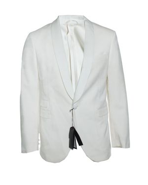 Neil Barrett T, Camo Printed Tuxedo Jacket - Gray