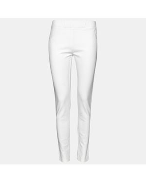JOSEPH Stretch Knit Slim Fit Leggings - White
